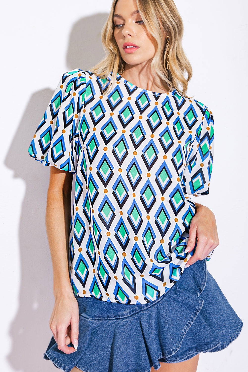 FRESH TAKE WOVEN TOP Flying Tomato
